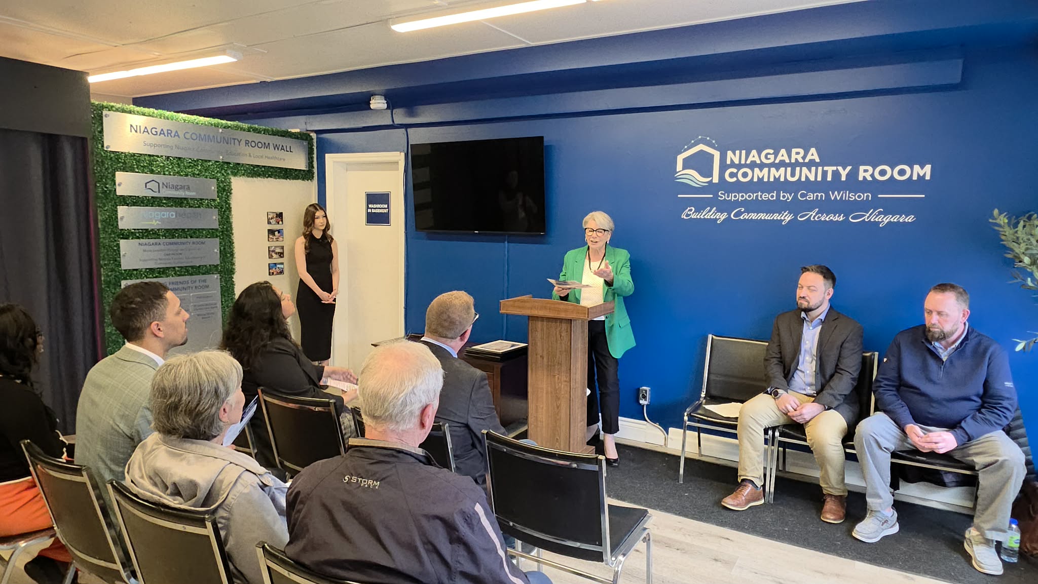 Grand opening, Niagara Region government, Niagara Community Room